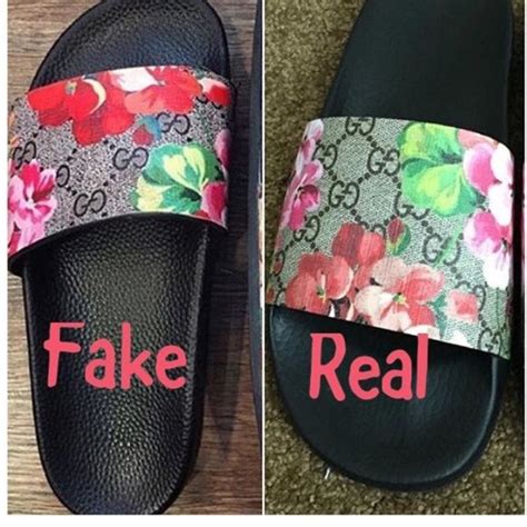 gucci knock off slides|Gucci look alike slides.